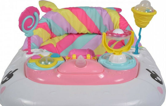 Cangaroo Unicorn Baby Walker with Music Blue