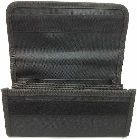 Metal Waiter Waist Bag with 8 Coin Box Slots 22.5x6.5x11cm Eurocash PW 8
