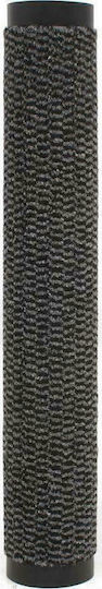 vidaXL Fußmatte Sisal mit rutschfester Unterlage Charcoal 90x150cm