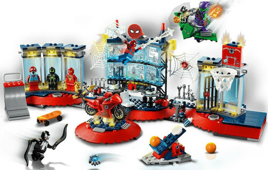 LEGO Spider-Man Marvel Spider Man Attack On The Spider Lair За 8+ Години
