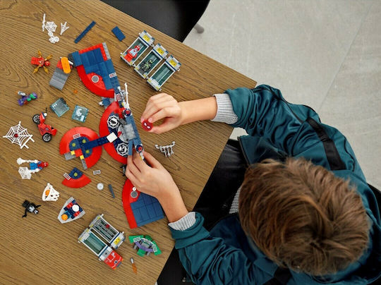 LEGO Spider-Man Marvel Spider Man Attack On The Spider Lair За 8+ Години