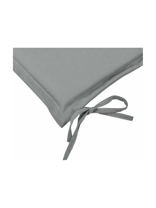 vidaXL Waterproof Bench Cushion for Garden Bench Gray 150x50cm