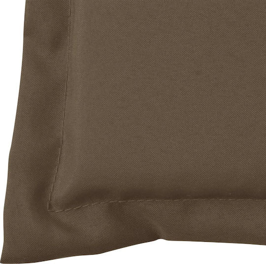 vidaXL Pernă Waterproof Pentru Bancă De Grădină Taupe 120x50cm