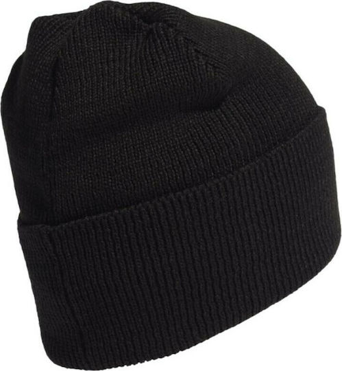 Performance Beanie Ανδρικός Σκούφος με Rib Πλέξη σε Μαύρο χρώμα