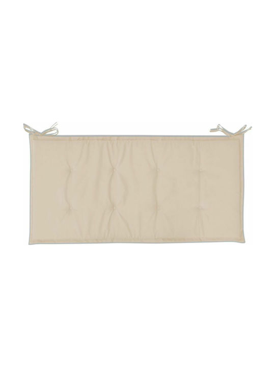 vidaXL Waterproof Bench Cushion for Garden Bench Beige 100x50cm