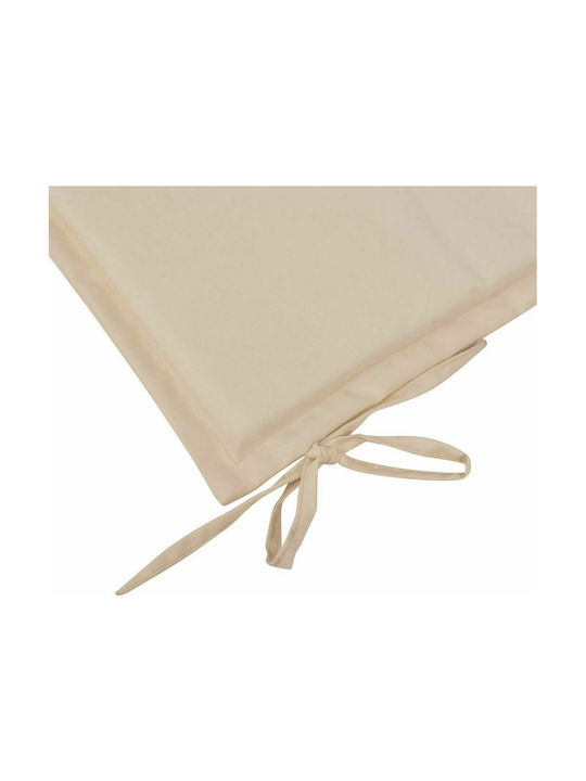 vidaXL Waterproof Bench Cushion for Garden Bench Beige 100x50cm