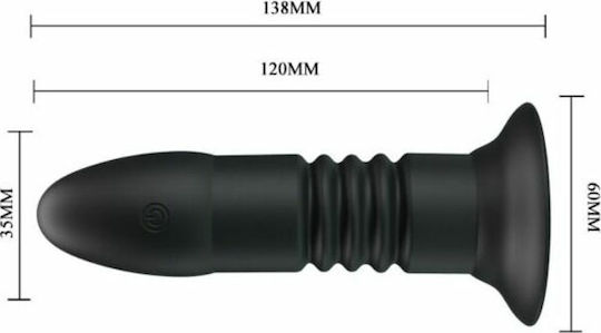 Pretty Love Magic Jingers Anal Vibrator with Wireless Functionality Black 13.8cm