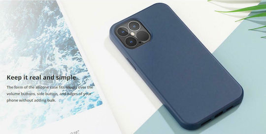 Rockrose Real Back Cover Σιλικόνης Μπλε (iPhone 11 Pro)