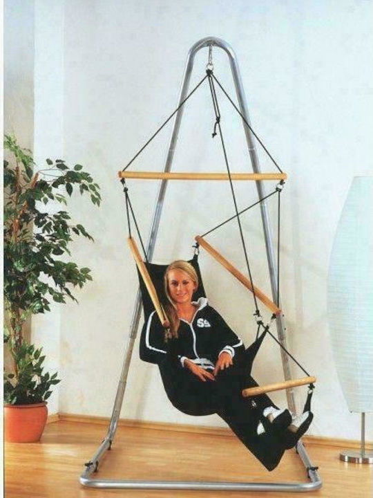 Amazonas Swinger Αιώρα-Κάθισμα Υφασμάτινη Black 50x150εκ.