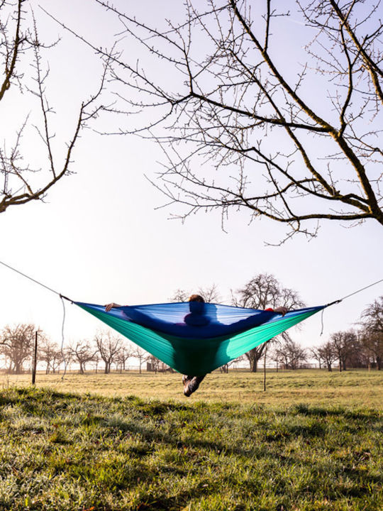 Amazonas Adventure Single Hammock Turquoise 275x140cm