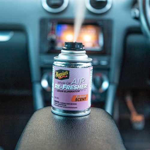 Meguiar's Whole Car Air Re-fresher Спрей за Почистване на Автомобилен Климатик с Аромат Fiji Sunset 59ml