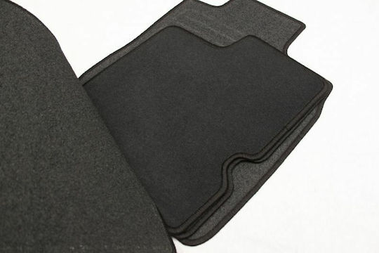 Petex Set of Front and Rear Mats 4pcs for Dacia Logan 2007-2013 Black