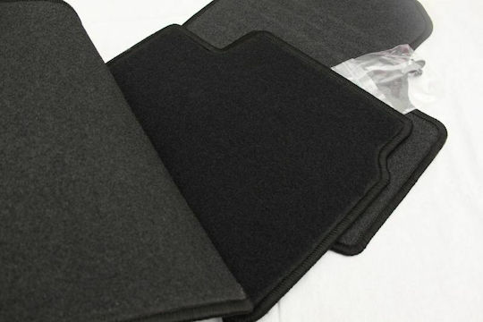 Petex Σετ Μπροστινά και Πίσω Πατάκια 4τμχ για Chevrolet Matiz 2001-2005 Μαύρα