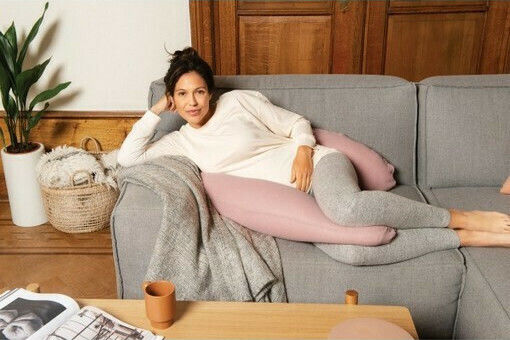Doomoo Pregnancy & Breastfeeding Pillow Pink