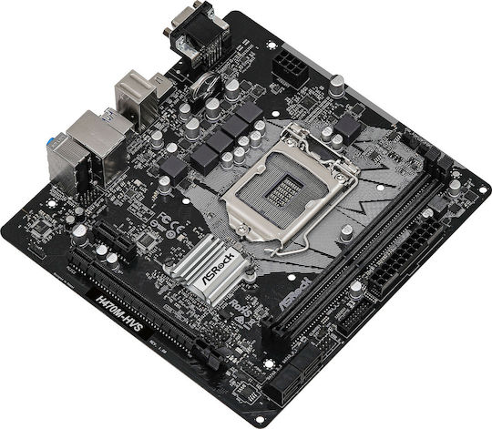 ASRock H470M-HVS Motherboard Micro ATX with Intel 1200 Socket