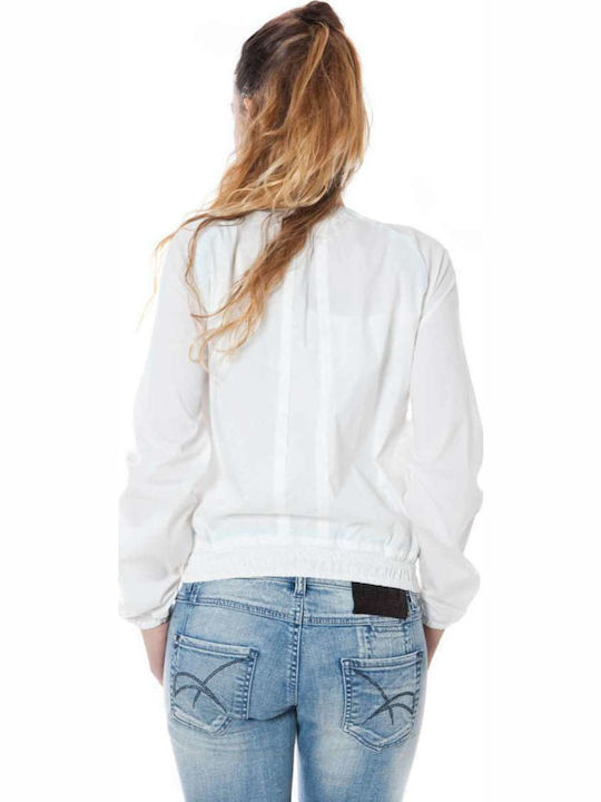 Phard Women's Short Lifestyle Jacket for Winter White