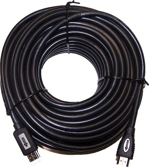 Equip HDMI 1.4 High Speed 1080p 120Hz Cable HDMI male - HDMI male 20m Μαύρο