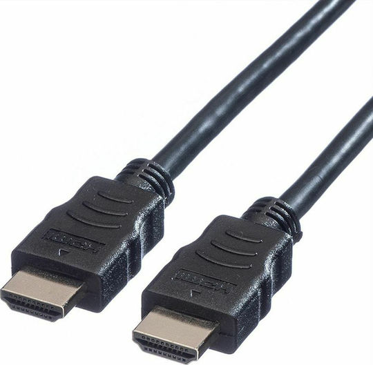 Roline HDMI 1.4 High Speed 1080p 120Hz Cable HDMI Male - HDMI Male 2m Black