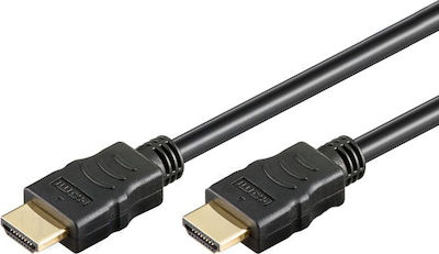 Goobay HDMI 1.4 Cable HDMI male - HDMI male 3m Μαύρο