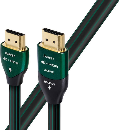 Audioquest Forest HDMI 2.0 Premium High Speed 4K 60Hz HDR Cable HDMI Male - HDMI Male 12.5m Green