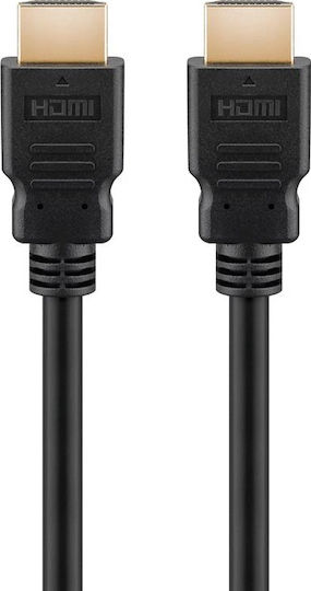 Goobay HDMI 1.4 High Speed 1080p 120Hz Cable HDMI male - HDMI male 10m Μαύρο