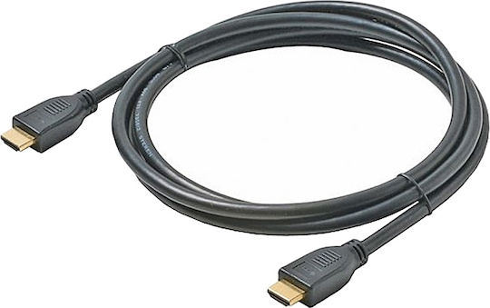 Omega HDMI 1.4 High Speed 1080p 120Hz Cable HDMI male - HDMI male 5m Μαύρο