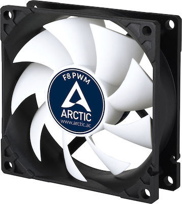 Arctic F8 PWM Rev.2 80mm 4-Pin Case Fan