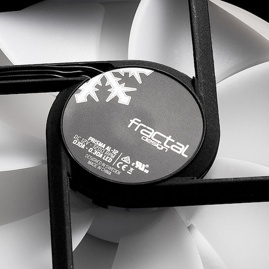 Fractal Design Prisma AL-12 Case Fan 120mm (1200rpm / 50.63cfm) με RGB Φωτισμό και Σύνδεση 3-Pin