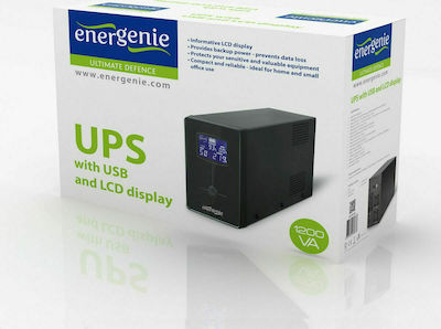 Energenie UPS Line-Interactive 1200VA 720W cu 5 Prize