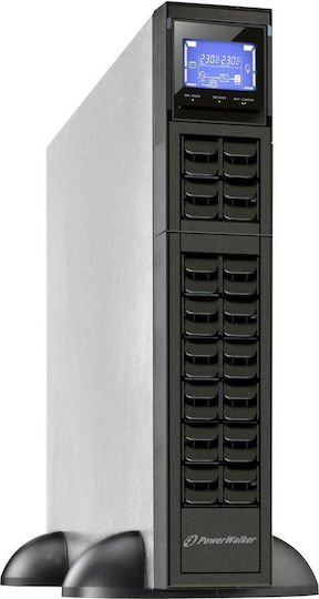 Powerwalker VFI 2000 CRM LCD UPS 2000VA 1600W с 4 IEC Гнезда