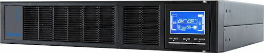 Tescom Prime Plus 1103 SRT UPS On-Line 3000VA 3000W with 8 IEC Power Plugs