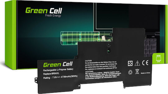 Green Cell Compatible Battery for HP EliteBook Folio 1020 G1 with 4736mAh