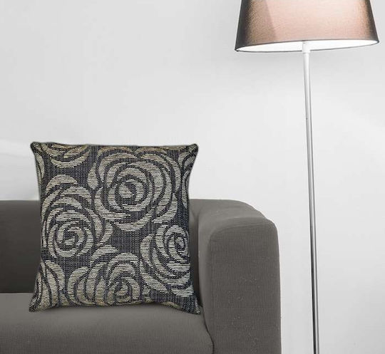 Omega Home Μαξιλαροθήκη 70 Μαύρη 40x40εκ.