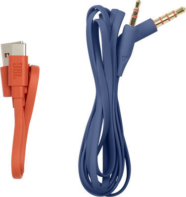 JBL Tune 660NC Ασύρματα / Ενσύρματα On Ear Ακουστικά με 44 ώρες Λειτουργίας και Quick Charge Μπλε