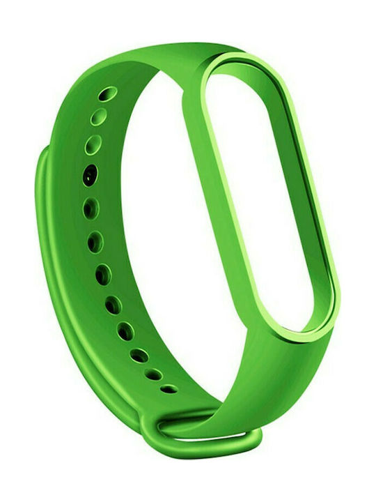 Tactical 657 Strap Silicone with Pin Green (Mi Smart Band 5/Mi Smart Band 6)