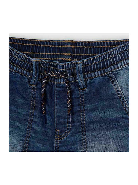 Mayoral Kids Denim Trousers Blue