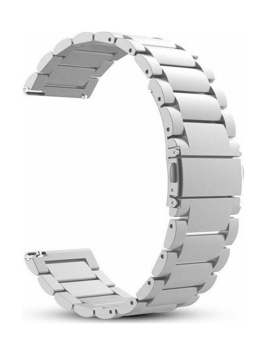 Λουράκι Μεταλλικό Ασημί (Samsung Gear 2/Gear Νeo)