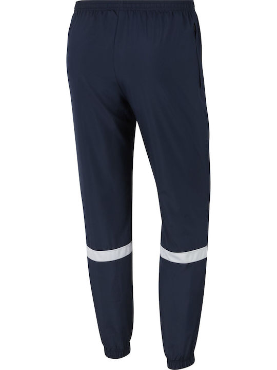 Academy Fußball Jogginghose Dri-Fit Glänzend mit Gummizug Marineblau