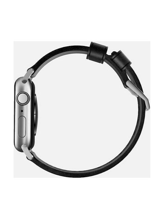 Nomad Modern Strap Curea Piele artificială Argintiu (Apple Watch 38/40/41/42mm) NM1A31TM00