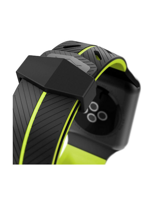 X-Doria Action Band Каишка Силикон Зелен (Apple Watch 44/45/46mm/Ultra 49mm) 3X482901A