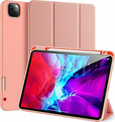 Dux Ducis Osom Klappdeckel Synthetisches Leder / Silikon Rosa (iPad Pro 2020 12,9 Zoll) 0009095547