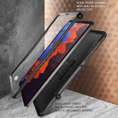 Supcase Unicorn Beetle Pro Umschlag Rückseite Kunststoff Stoßfest Schwarz (Galaxy Tab S7+) JYJ200925