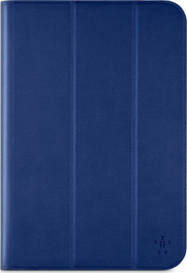 Belkin Traditionelle Folio Flip Cover Blau für iPad mini 1,2,3