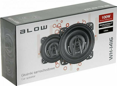 Blow Car Speaker Set WH-1416 4" with 50W RMS (2 Way)