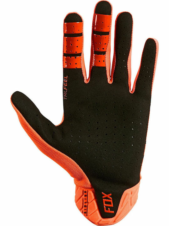 Fox Mx Airline Summertime Μotocross Gloves Orange