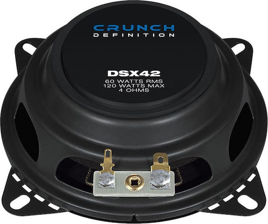 Crunch DSX42 Σετ Ηχεία Αυτοκινήτου 4" με 60W RMS (2 Δρόμων)