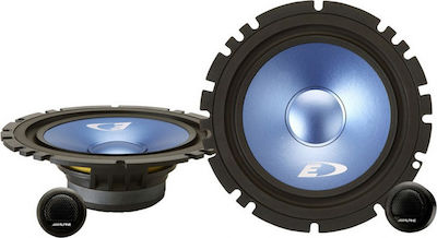 Alpine Set Auto-Lautsprecher Autolautsprecher 5.25" mit 40W RMS (2 Weg)