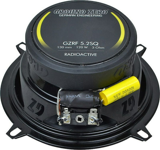 Ground Zero Σετ Ηχεία Αυτοκινήτου Ομοαξονικά 5.25" με 80W RMS (2 Δρόμων)