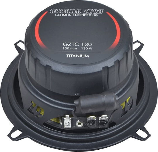 Ground Zero GZTC 130Tx Σετ Ηχεία Αυτοκινήτου Διαιρούμενα 5.25" με 90W RMS (2 Δρόμων)