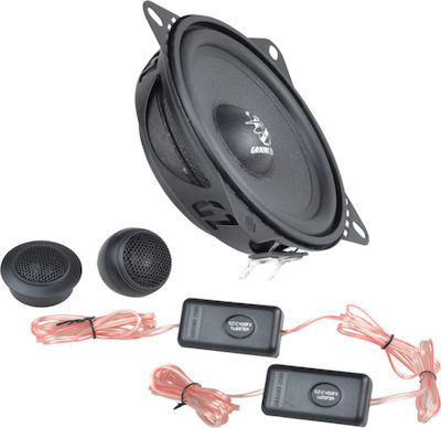 Ground Zero Set Auto-Lautsprecher Autolautsprecher 4" mit 60W RMS (2 Weg)